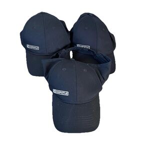 Chipotle Employee Hat Cap Adult OS Black Adjustable Embroidered 100% Cotton